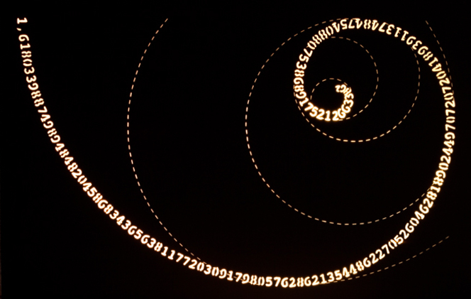 marco la rosa, untitled (phi), 2011, neon, legno, olio, tela pittorica, 85x129cm