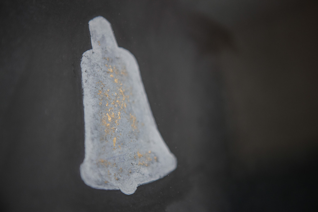 02particolare - Graziano Folata - Ritratto della Venere di Ille - Acrilico Grafite Inchiostro Burro cacao Oro su cartoncino - 70x50cm - 2013