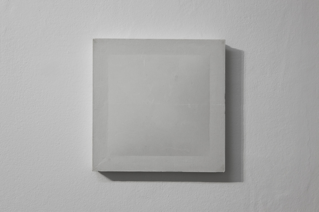 09.MLR S.T. (gesso), gesso alabastrino, pigmento bianco, 30x30x5, 2013